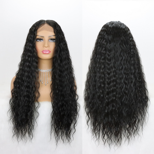 Long Lace Front Wig for Women - Synthetic Hair - Natural Looking